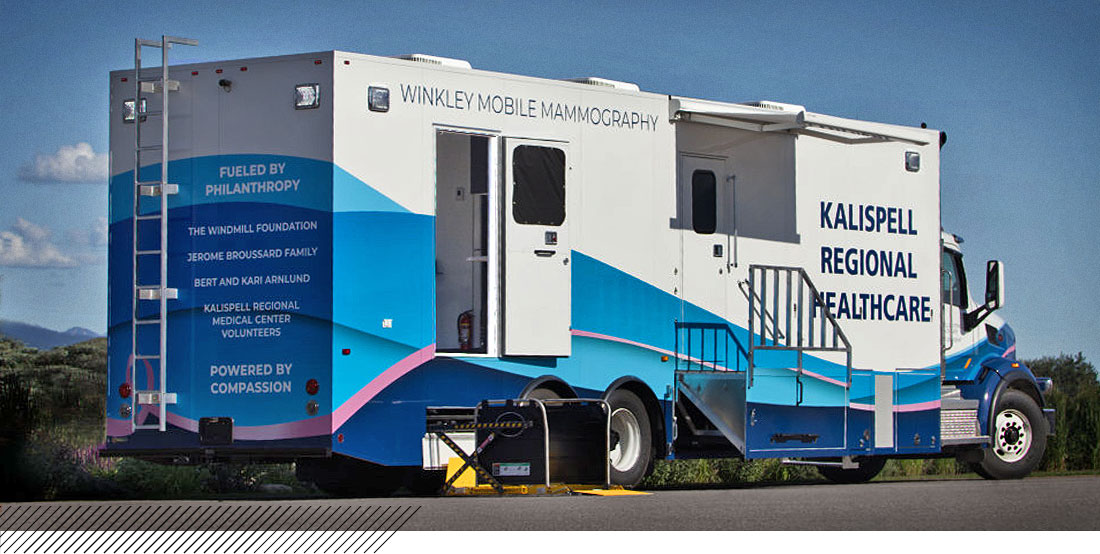 Kalispell Regional Healthcare mobile mammography